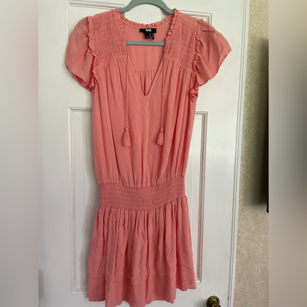 Paige Peach Mini Dress